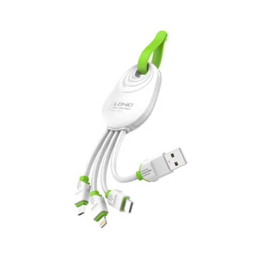 LDNIO LC95 3 In 1 Fast Charging Cable