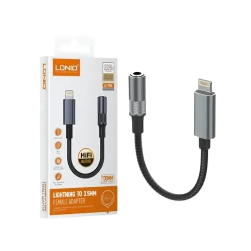 LDNIO LS-Y80I Lightning to 3.5mm Audio Adapter