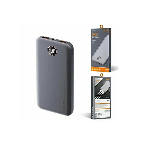 LDNIO PQ10 10000mAh Ultra Slim LED Digital Display Power Bank