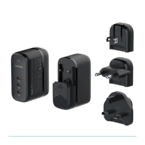 LDNIO Q367 65W Gan Super Fast Charger Three Ports With Type C To C Cable