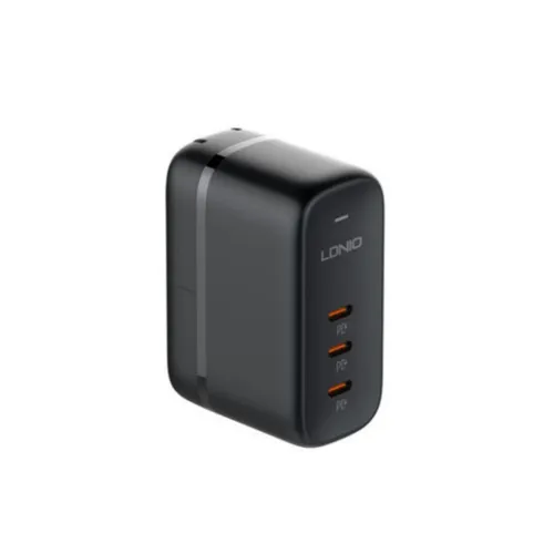 LDNIO Q367 65W Gan Super Fast Charger Three Ports With Type-C To C Cable