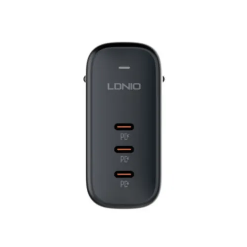 LDNIO Q367 65W Gan Super Fast Charger Three Ports With Type C To C Cable