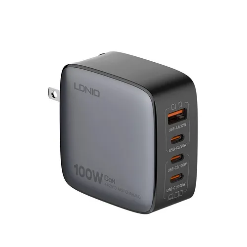 LDNIO Q408 100W 4-Port USB PD Charger