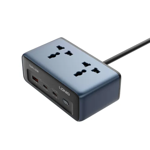 LDNIO SC1 45W Universal Socket Desktop Power Strip
