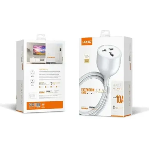 LDNIO SC1017 Universal Power Strip with Extension Power Cord