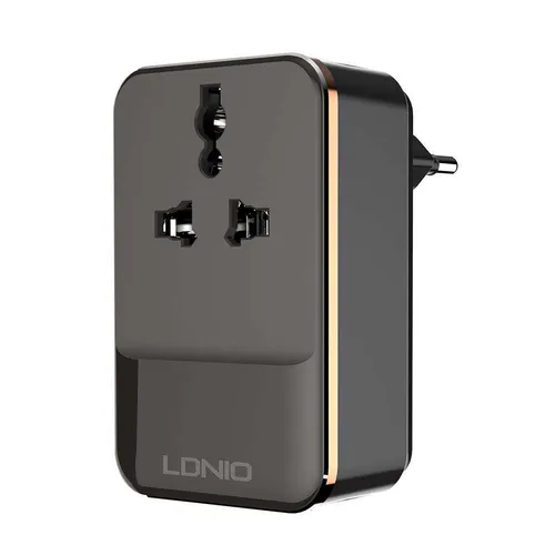 LDNIO SC1205 2 IN 1 TRAVEL CONVERTER 3PIN ADAPTER MOBILE CHARGER QC3.0