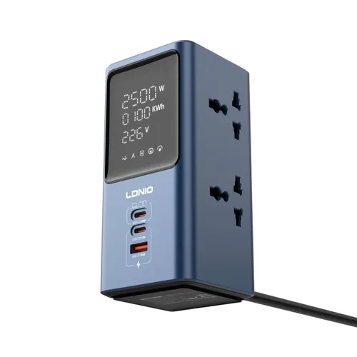 LDNIO SC2 Tower 45W Universal Power strip