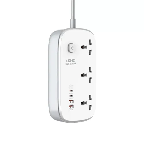 LDNIO SC3416 3250W Smart Guard Power Strip 2M
