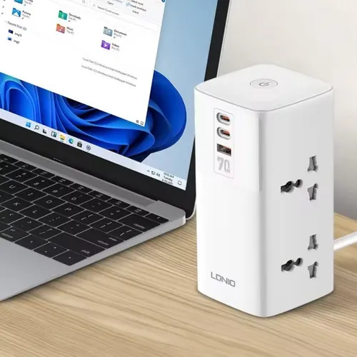 LDNIO SC4383 70W Tower Extension Power Socket