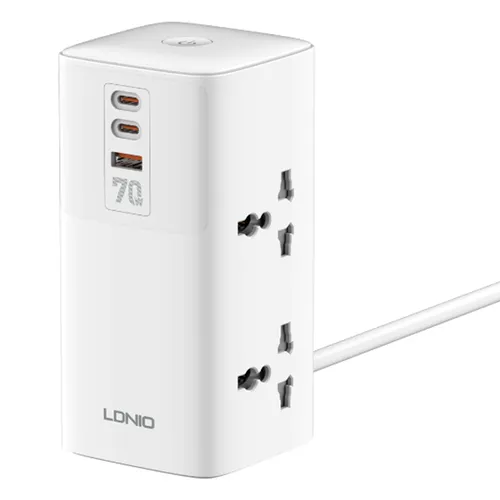 LDNIO SC4383 70W Tower Extension Power Socket
