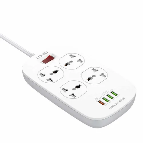 LDNIO SC4407 Defender Series 4 USB Extension Power Cord