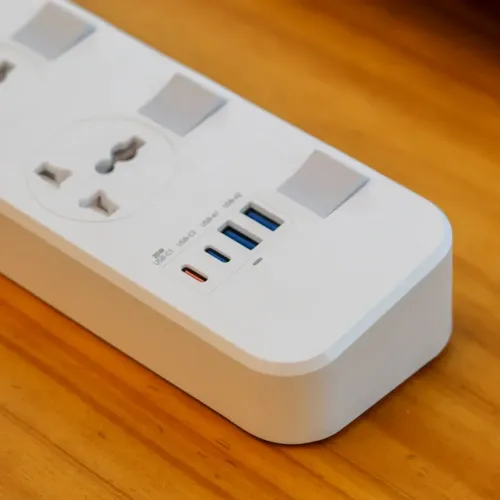 LDNIO SC4408C 4 Power Socket + 4 USB-A/Type-C 2500W Extension Power Cord