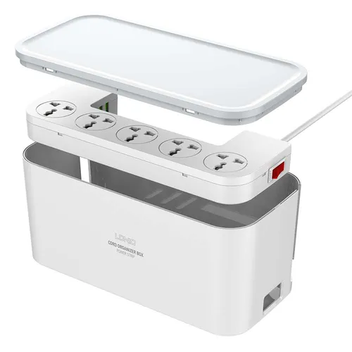 LDNIO SC5309 5 Power Socket + 3 USB Management Power Strip Box
