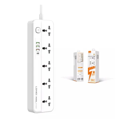 LDNIO SC5415 5 AC Outlets Universal Power Strip