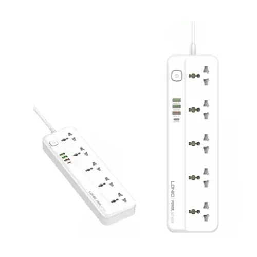 LDNIO SC5415 5 AC Outlets Universal Power Strip