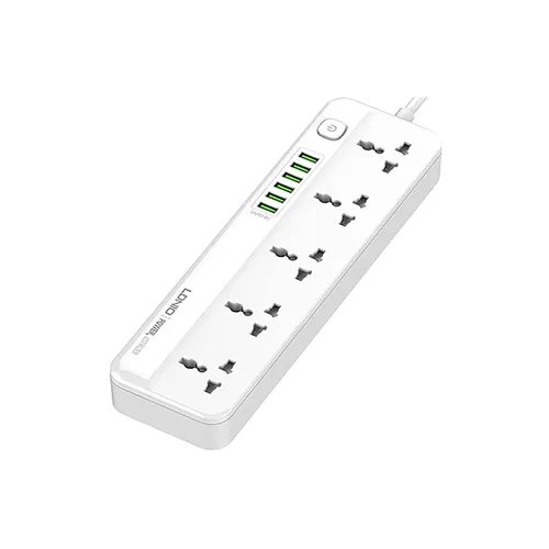 LDNIO SC5614 Power Strip Surge Protector with 5 AC Outlets + 6 USB Extension Power Cord