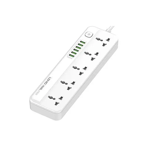 LDNIO SC5614 Power Strip Surge Protector with 5 AC Outlets + 6 USB Extension Power Cord