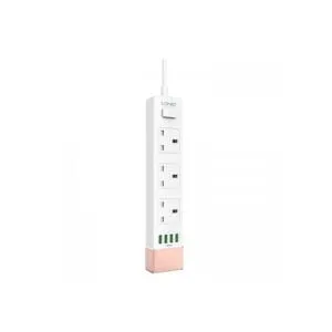 LDNIO SK3640 Power Socket 2500W 4 USB Extension Power Cord