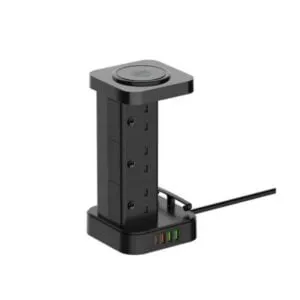 LDNIO SKW6457 6 Outlet USB Tower Extension Power Socket