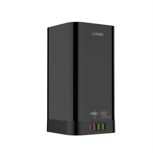 LDNIO SKW6457 6 Outlet USB Tower Extension Power Socket with 15W Wireless Charger