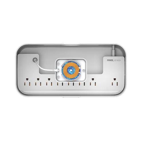 LDNIO SN5311W 2500W Management Power Strip Box with Wireless Charging