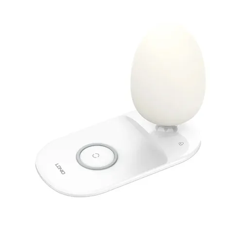LDNIO Y3 Natural Style Wireless Charging Desk Lamp