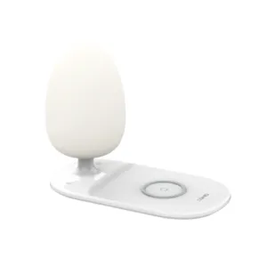 LDNIO Y3 Natural Style Wireless Charging Desk Lamp