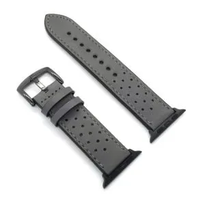 Leather Band For Apple watch 42mm - Gray