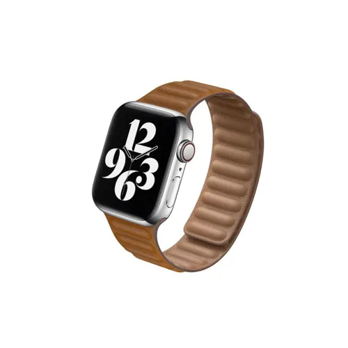 Leather Magnetic Watch Strap For Apple iWatch (38mm/40mm/41mm/42mm/44mm/45mm/49mm)