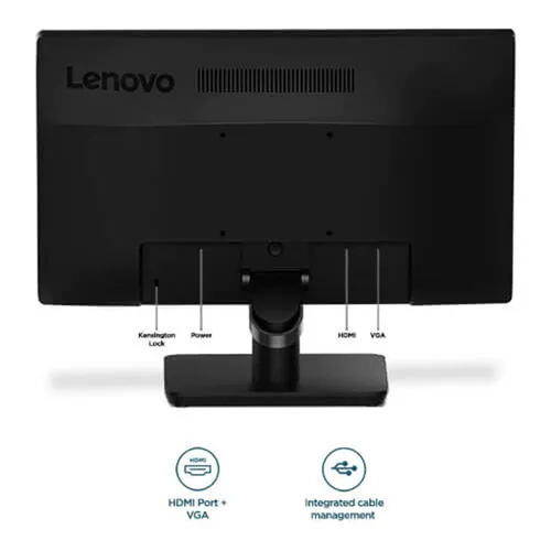 Lenovo D19-10 18.5_ Flat Panel HD Monitor