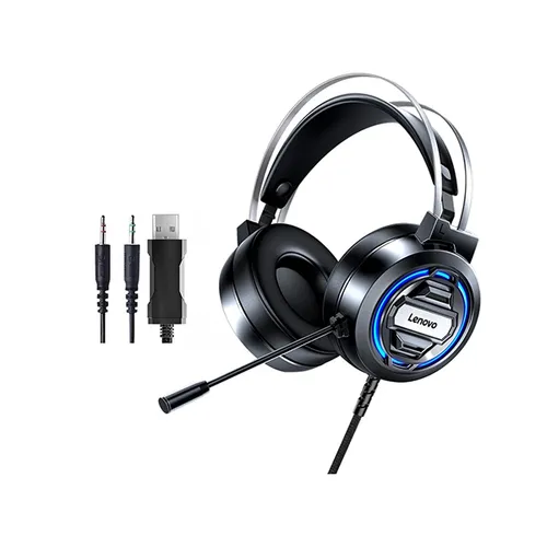 Lenovo H401 Wired 3.5mm+USB Gaming Headset