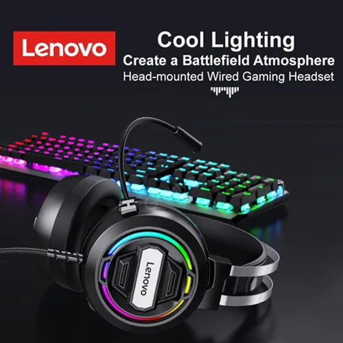 Lenovo H401 Wired USB Gaming Headset