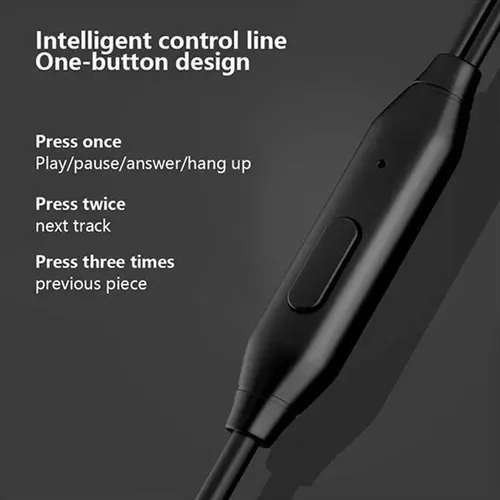Lenovo HF130 Wired In-Ear 3.5mm Earphones