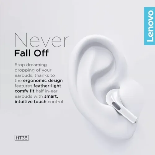 Lenovo HT38 Wireless Bluetooth Earbuds