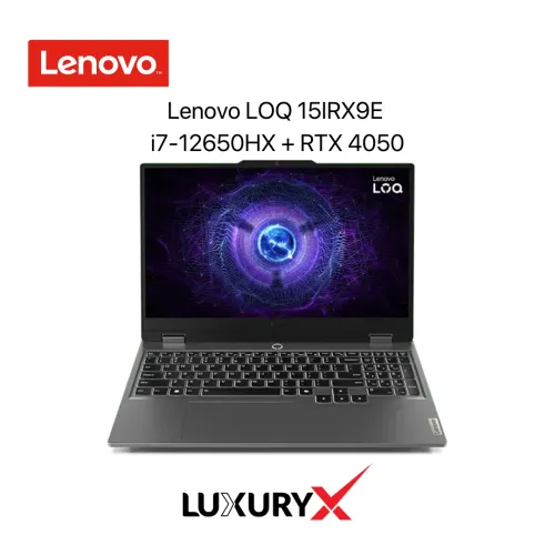 Lenovo LOQ 15IRX9E i7-12650HX + RTX 4050 | 16GB RAM | 512GB SSD