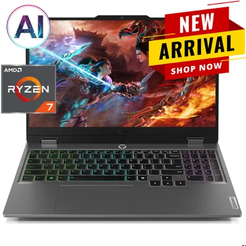 Lenovo LOQ Gaming 15AHP9 - Ryzen 7 (8GB RTX 4060 Graphics)
