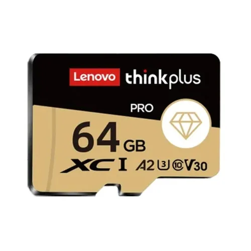 Lenovo Thinkplus microSDXC 64GB 130MB/s Micro SD Platinum Memory Card