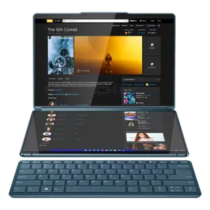 Lenovo Yoga Book 9i | Intel I7-1355U | 16GB D5 | 1TB SSD | 13.3″ PureSight OLED | WIN 11 Home | Dual Screen, Multi-mode