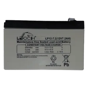 LEOCH 12V 7.2A UPS Battery
