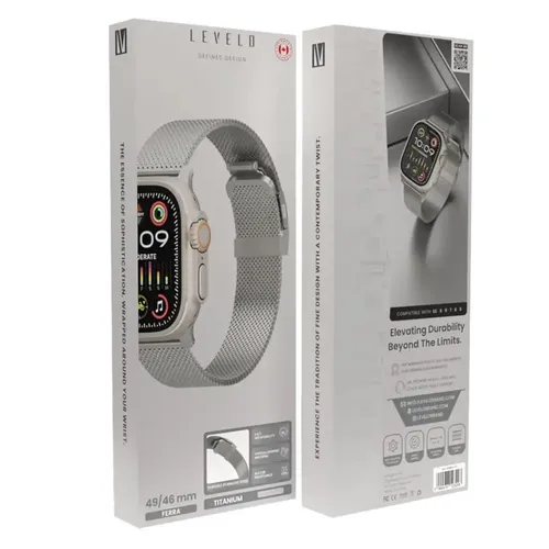 Levelo Ferra Milanese Watch Strap For Apple Watch