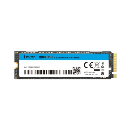 Lexar 1TB NM610PRO M.2 2280 PCIe Gen3x4 NVMe SSD