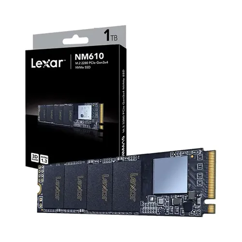 Lexar NM610 M.2 2280 1TB PCIe NVMe Internal SSD