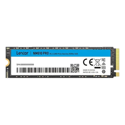 Lexar NM610 PRO 1TB PCIe Gen3x4 NVMe SSD