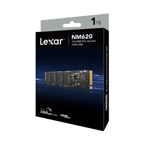 Lexar NM620 M.2 2280 1TB PCIe NVMe Internal SSD