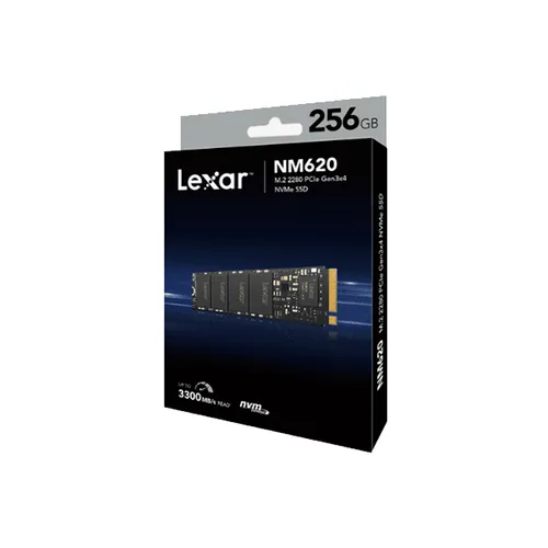 Lexar NM620 M.2 2280 256GB PCIe NVMe Internal SSD