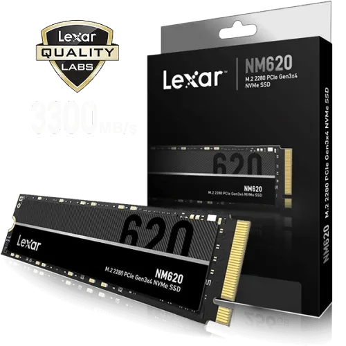 Lexar NM620 M.2 Gen3x4 NVMe 256GB - 2TB