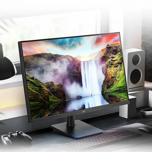 LG 24MP400-B 24'' FHD IPS 3-Side Borderless Monitor with FreeSync