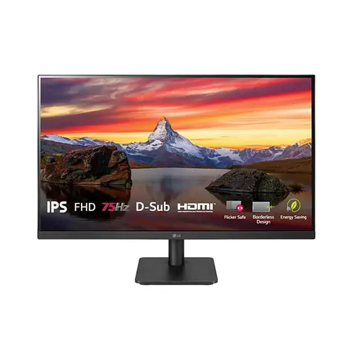 LG 24MP400-B 24'' FHD IPS 3-Side Borderless Monitor with FreeSync