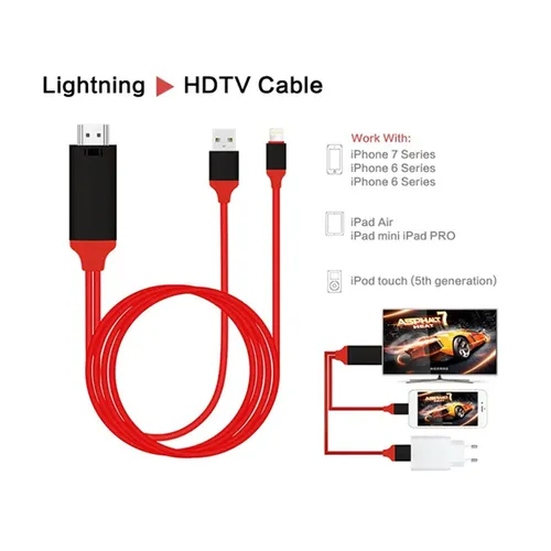 Lightning to HDMI HDTV Cable