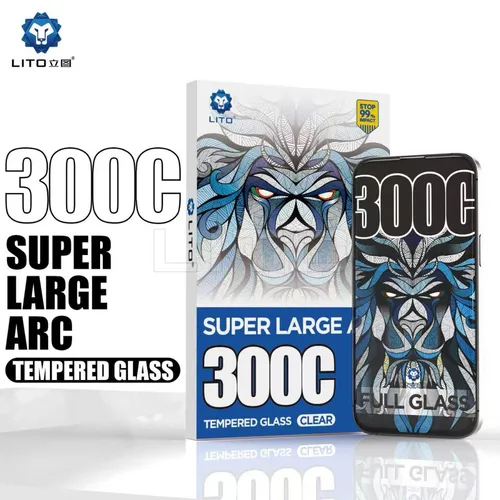 LITO 300C Super Large ARC Tempered Glass Screen Protector for iPhone 17 Air